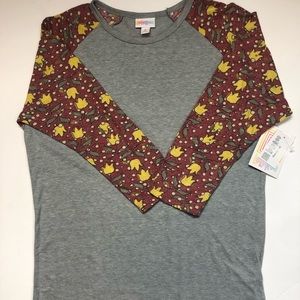 LulaRoe Randy 3/4 sleeve t-shirt